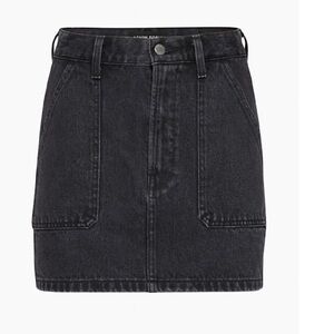 Denim Forum 90s Utility Mini Skirt